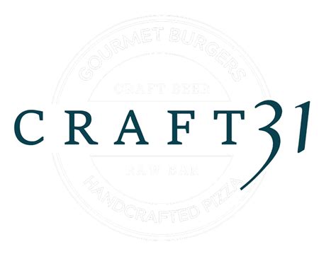 Craft 31 Printable Menu