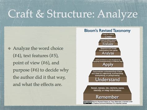 Craft And Structure In Reading Examples