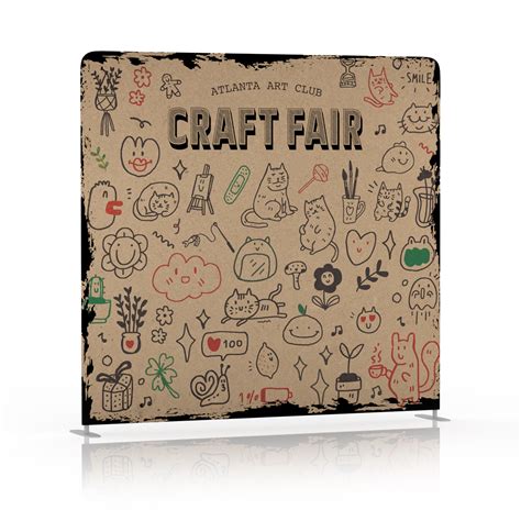 Craft Fair Backdrop