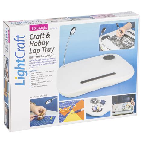 Craft Lap Table With Light