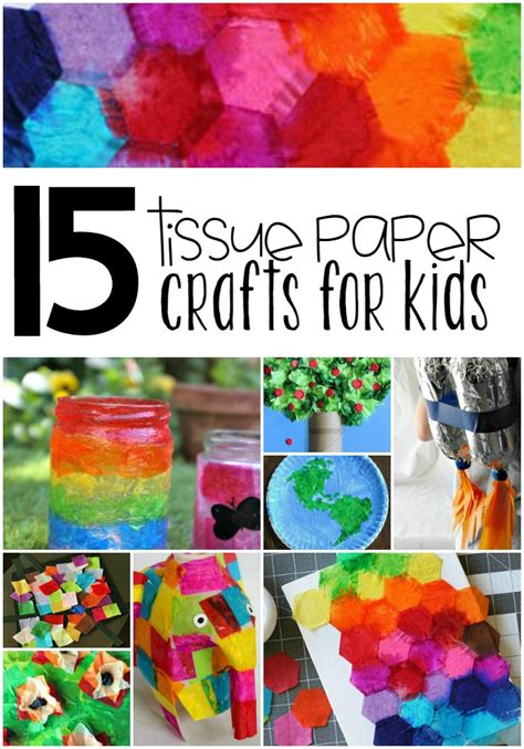 Craft Projects Using Tissue Paper