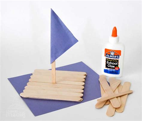 Craft Stick Raft