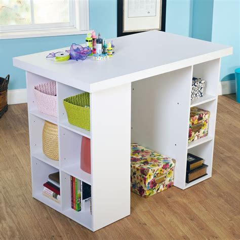 craft table drawers