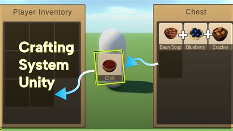 Crafting System Unity C#