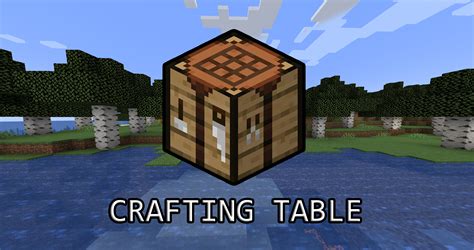 crafting table crafting