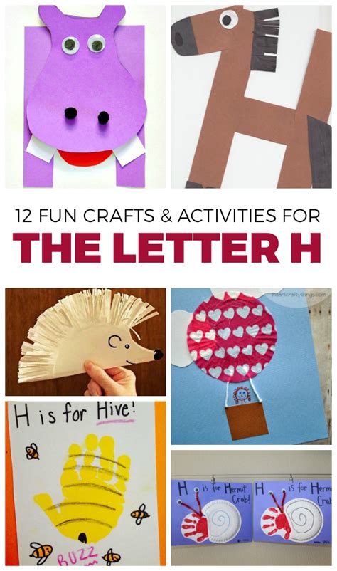 Pin by Speechie Neely on Alphabet Activities Letter h crafts