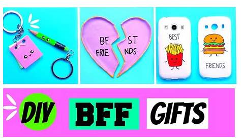 Interested in making your long-distance BFF something handmade for the