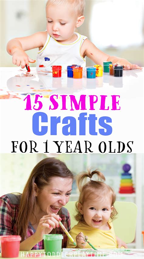 crafts for 1 year olds