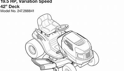 Craftsman Lt 2000 Manual