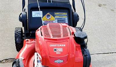 Craftsman M260 Lawn Mower Manual