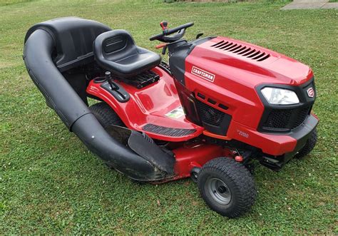 2015 Craftsman T2200 riding lawn mower with 2 bag for sale RonMowers