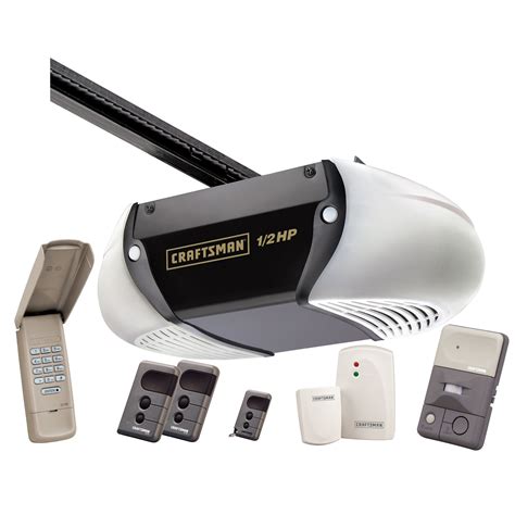 Craftsman 1/2 HP Garage Door Opener: Power, Precision, and Performance!