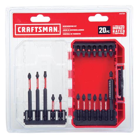 craftsman 20 piece screwdriver set