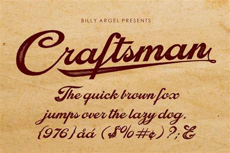29 best Craftsman Fonts images on Pinterest Craftsman, Art nouveau