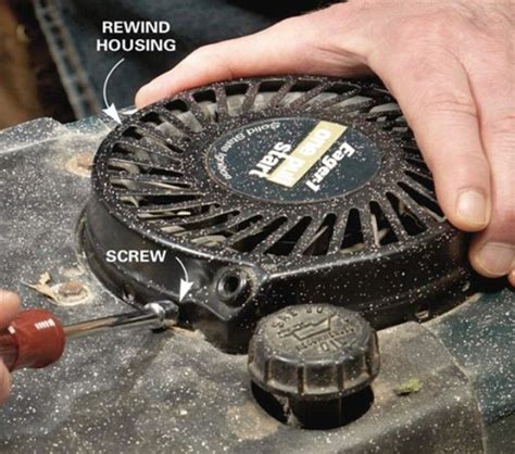 Craftsman Mower Pull Cord Won't Pull