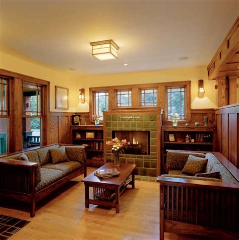 craftsman style home interior design