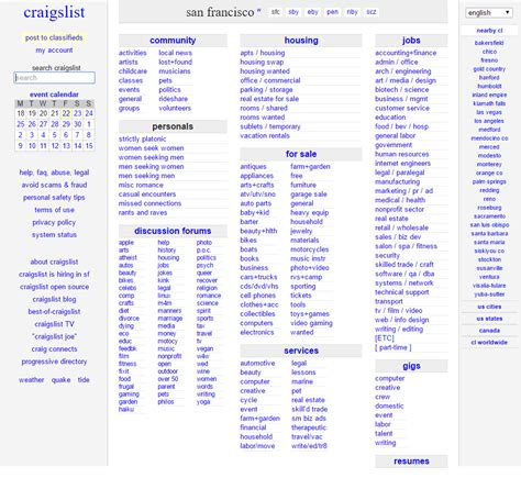 craig list sf
