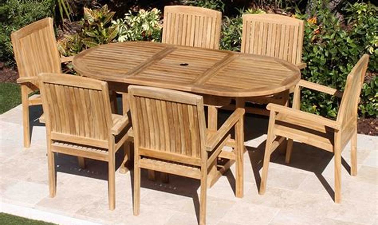 craigslist teak outdoor furniture