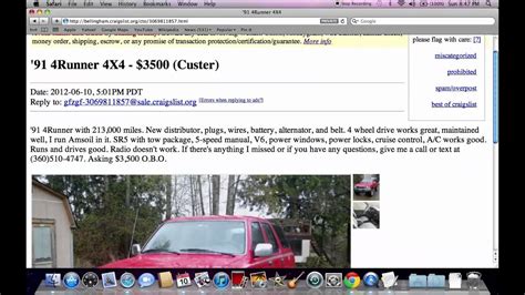 craigslist bellingham
