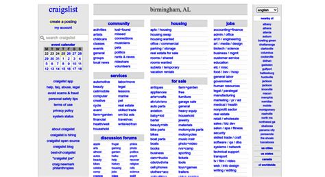 craigslist bham al