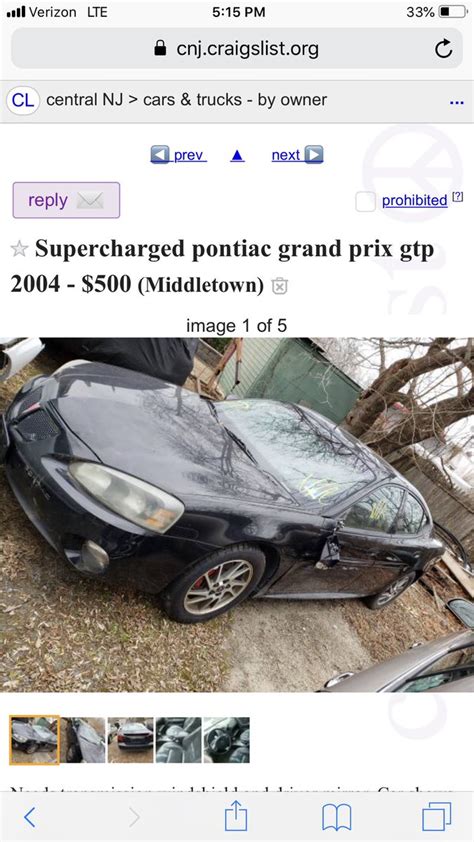 craigslist central nj cars