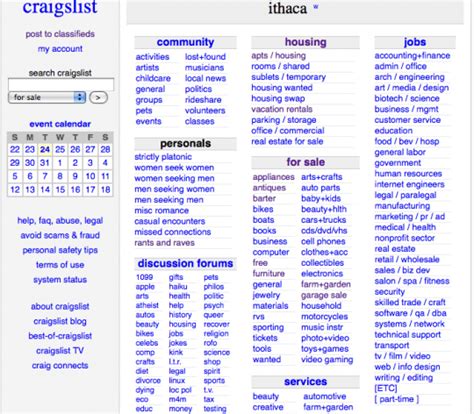 craigslist com ithaca