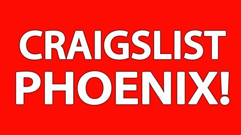 craigslist com phx