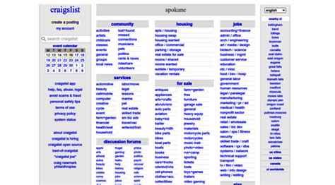 craigslist com spokane