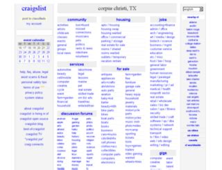 craigslist corpus texas
