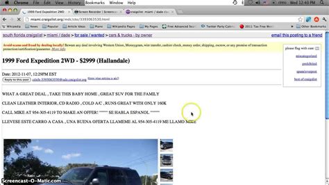 craigslist dade county