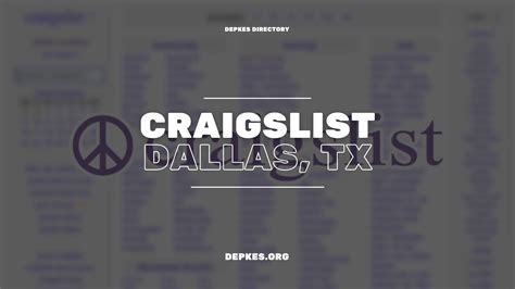 craigslist dallas metroplex