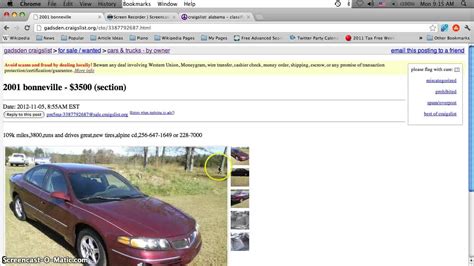 craigslist gadsden