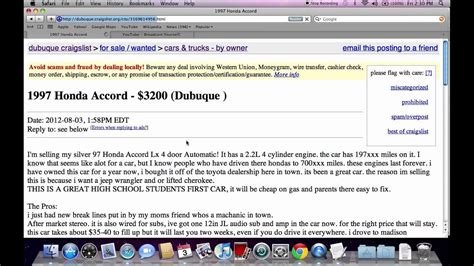 craigslist ia