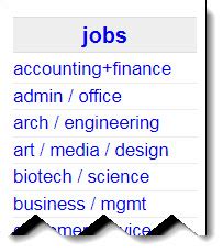 craigslist job listings by category