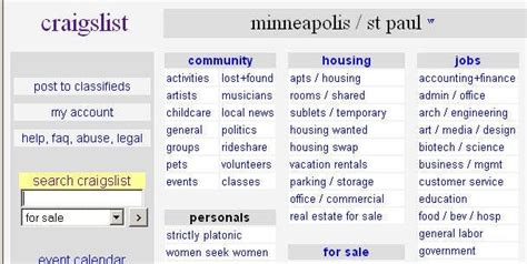 craigslist jobs mpls mn