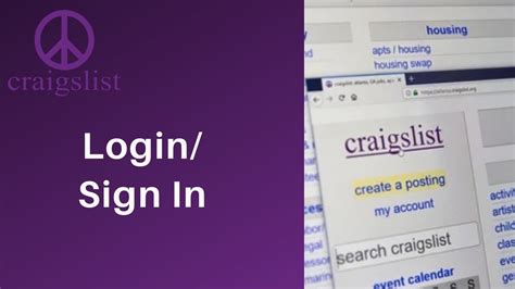 craigslist login