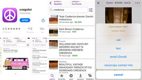 craigslist mobile app