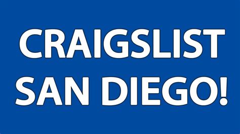 Craigslist San Diego Cars Search Craigslist Near Me