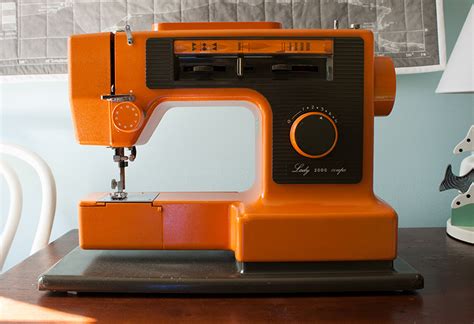Craigslist Sewing Machine Orange