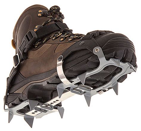 Quality M L Size Crampons 8 Teeth Outdoor Mountaineering Hiking