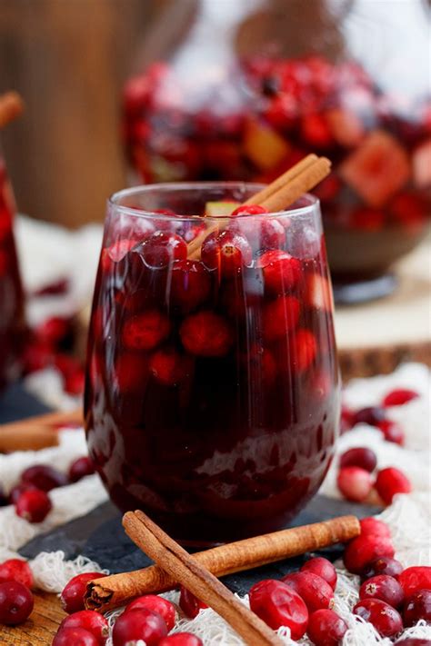 Apple Cranberry Sangria Recipe The Perfect Holiday
