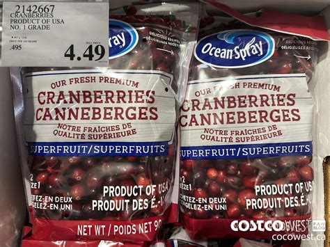 Cranberries From Costco