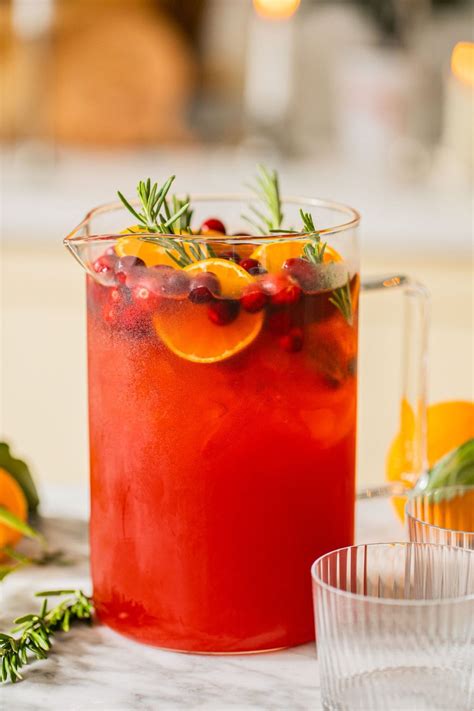 Cranberry Gin Batch Cocktail