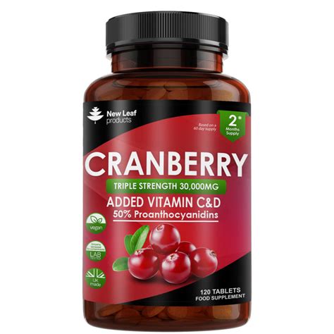 Cranberry Supplements Daily Dosage