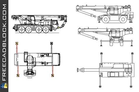 Crane Cad Drawing