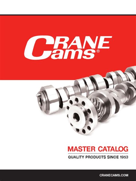 Crane Cam Catalog