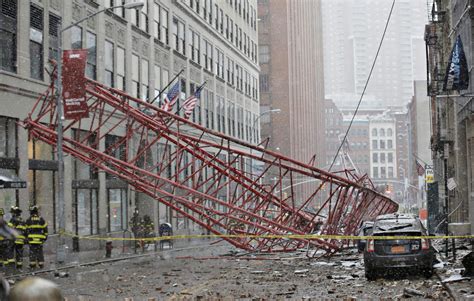 crane collapse in new york city today