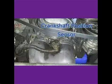 Crankshaft Position Sensor Broke Off