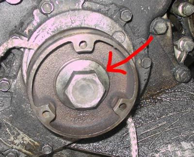 Crankshaft Pulley Reverse Thread
