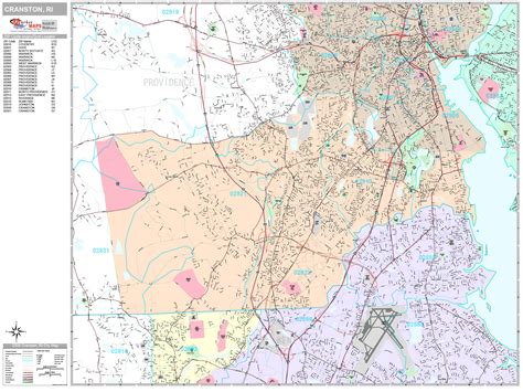 Cranston Ri Zip Code Map